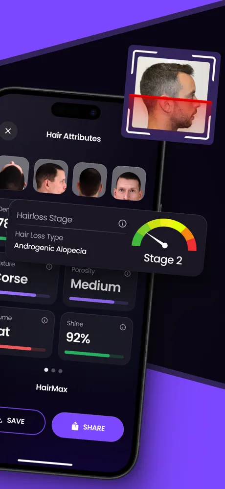 HairSnap Hair & Style Analysis